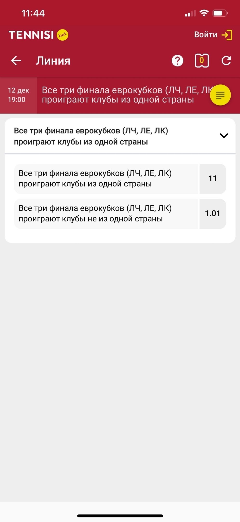 Прикольные долгосроки букмекеров