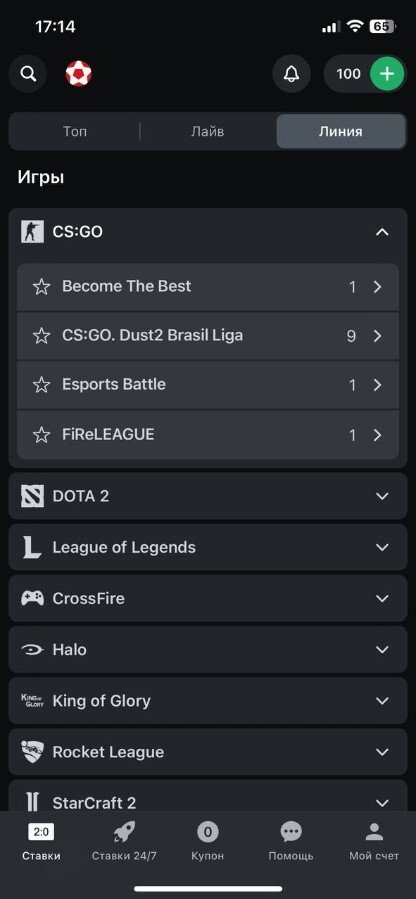 Турниры по CS:GO